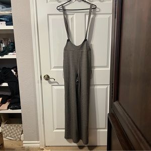 GB Wide Leg Pants with suspenders